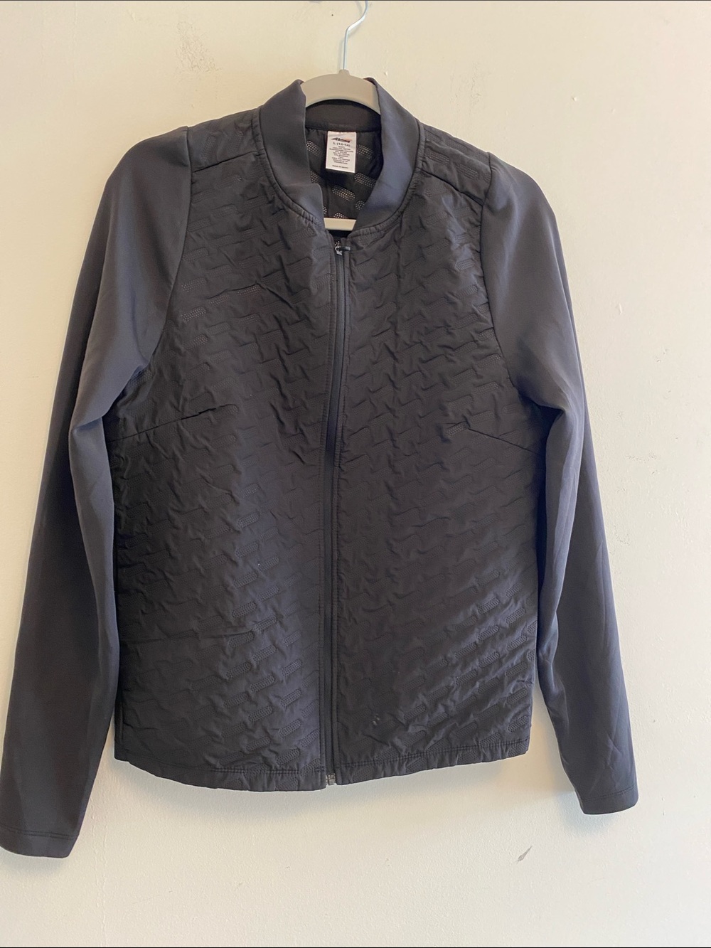 Avia Quilted Bomber Jacket - Black